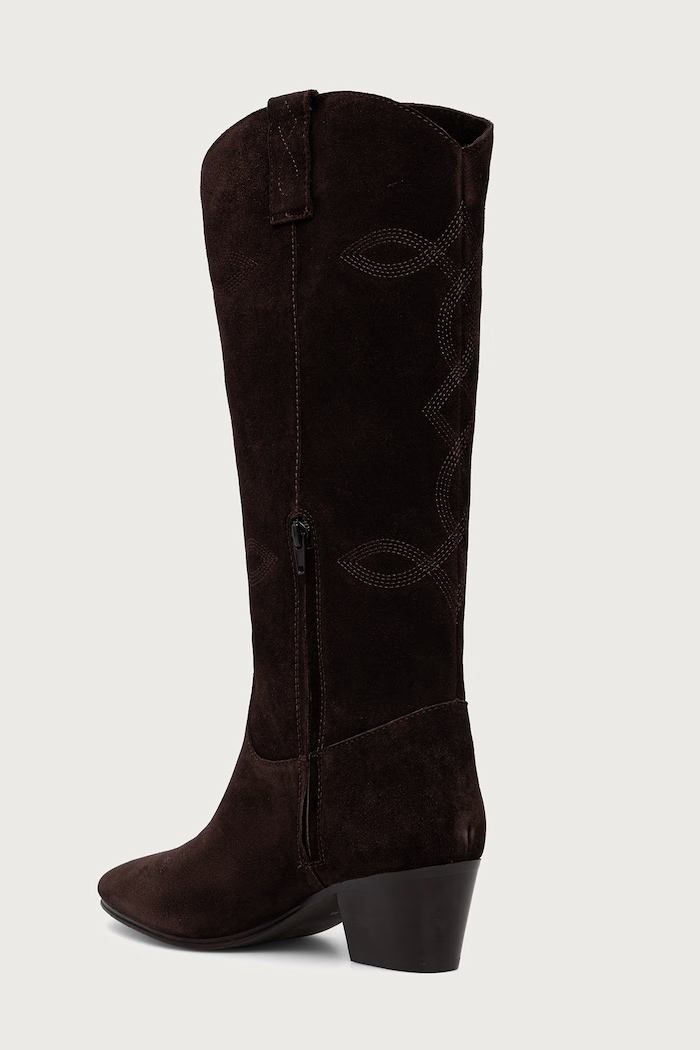 Obuwie Twinset Sneakersy damskie zamszowe 262TGT042.00203 brązowy