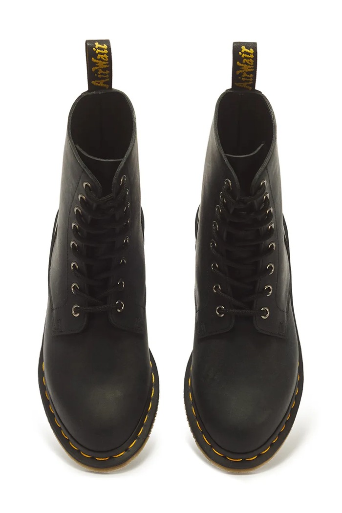 Botki damskie skórzane Daphny 8i Dr. Martens DM43654001 czarny