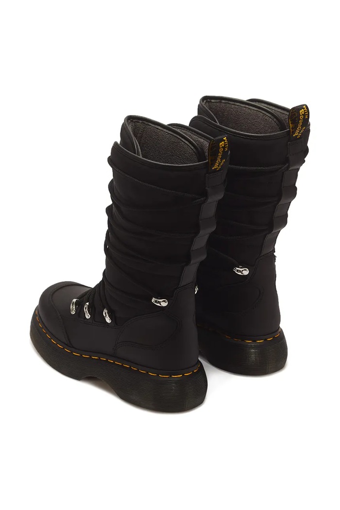Obuwie Dr. Martens Botki damskie Buzz Puffer DM43647001 czarny