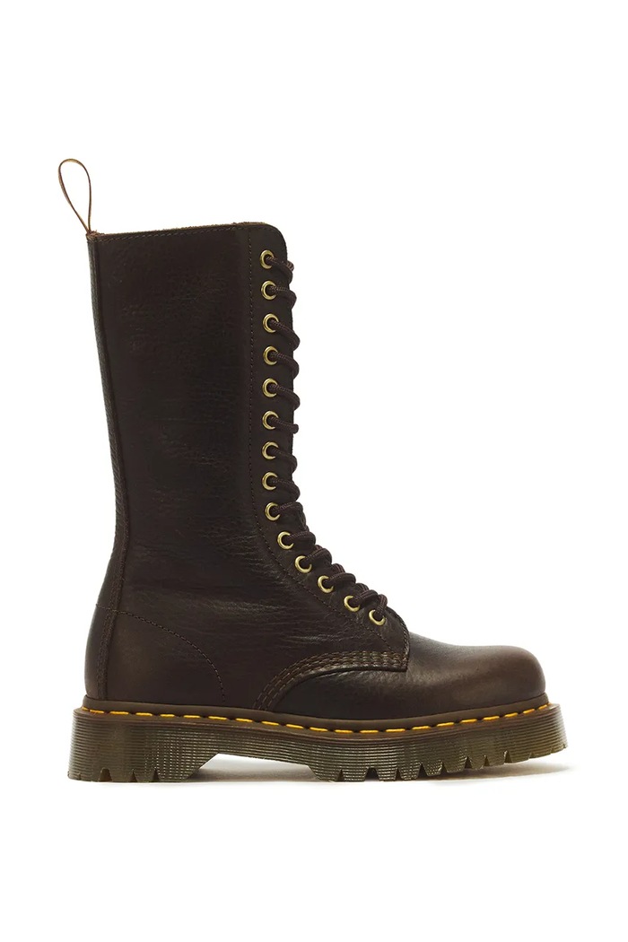 Dr. Martens Botki damskie skórzane 1B99 Bex Ambassador brązowy DM43353200