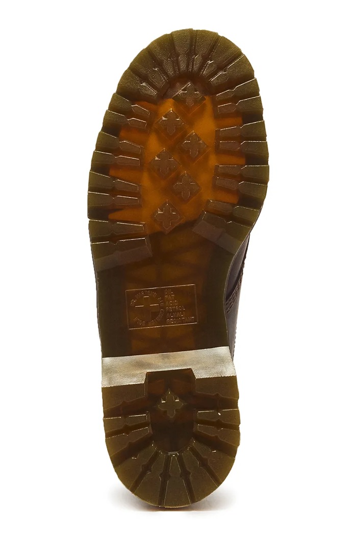 Obuwie Dr. Martens Trzewiki damskie nubukowe Lowell Chukka DM43350201 brązowy