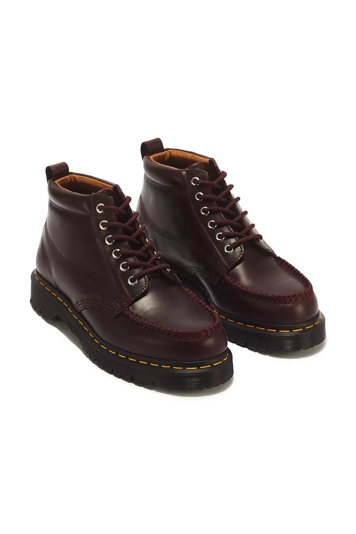 Dr. Martens Trapery damskie skórzane Lowell Chukka DM43323200 brązowy AW26