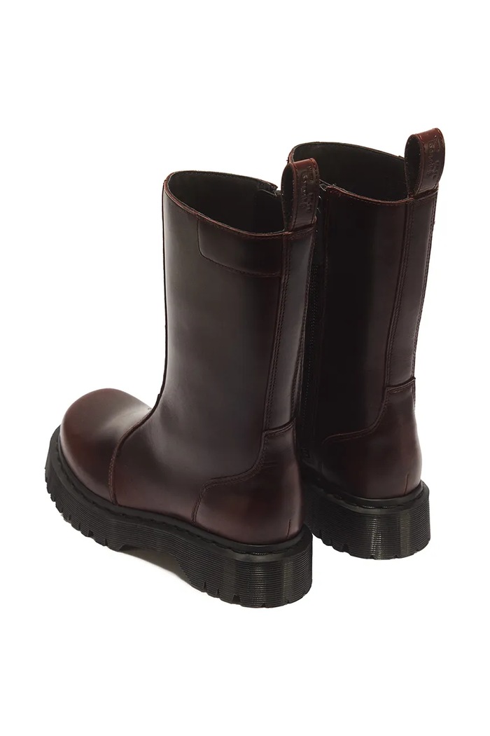 Obuwie Dr. Martens Rejena Mid botki damskie skórzane DM43158200 brązowy