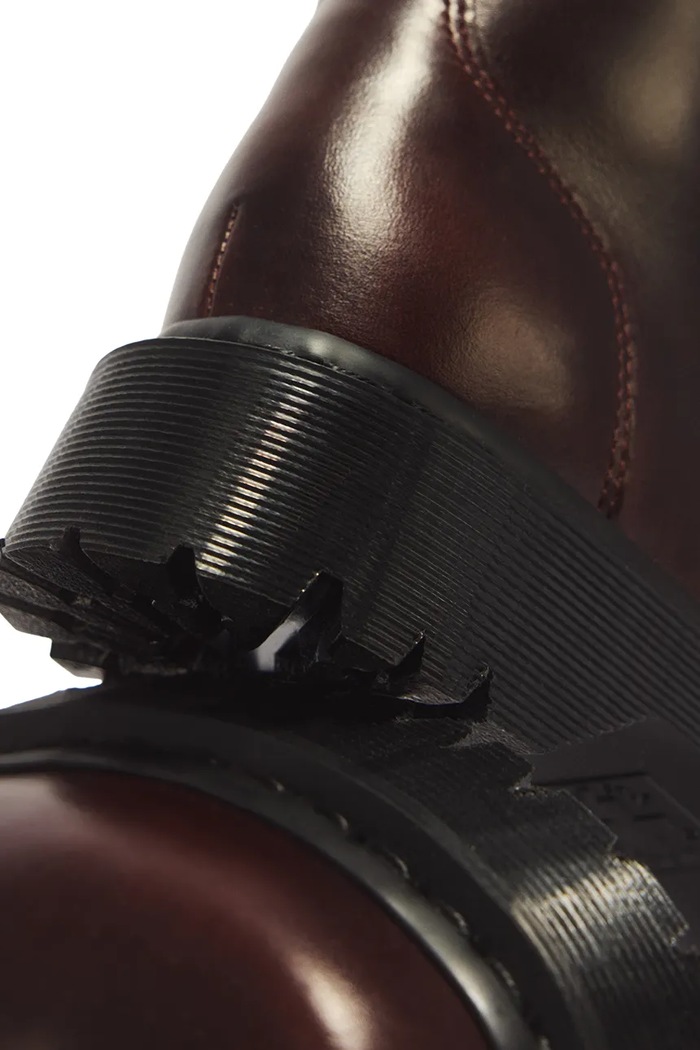Rejena Mid botki damskie skórzane Dr. Martens DM43158200 brązowy