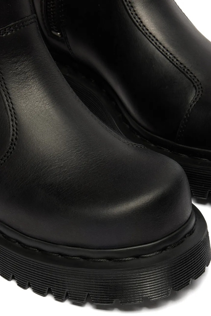 Botki damskie skórzane Rejena Dr. Martens czarny DM42803001