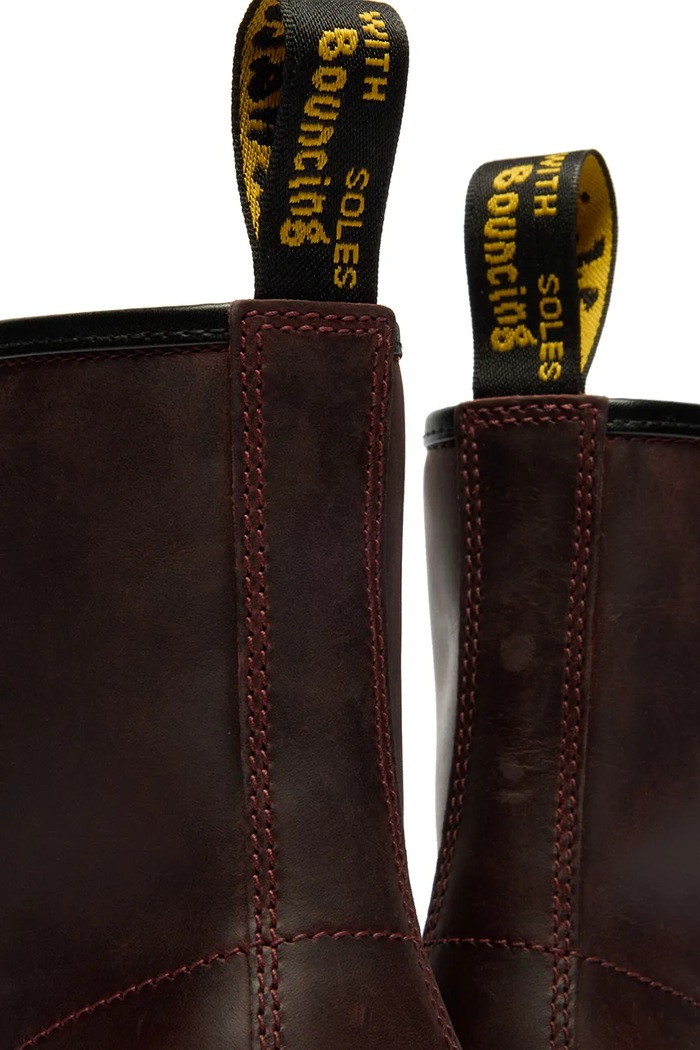 Dr. Martens Workery damskie skórzane 1460 DM11822609 brązowy AW26