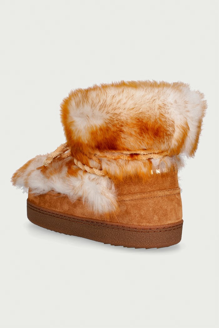 Obuwie Inuikii Shearling Teddy śniegowce damskie 1002.003.0261.251 brązowy