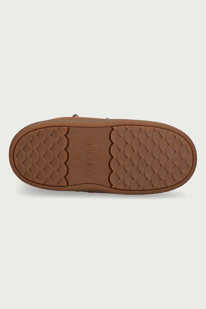 Quilted Suede śniegowce damskie zamszowe Inuikii brązowy 1002.003.0231.150
