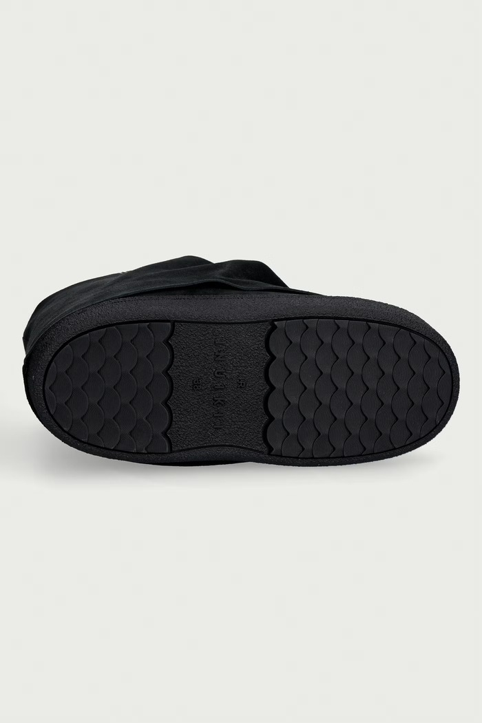 Drape Low śniegowce damskie zamszowe Inuikii czarny 1002.001.0031.000