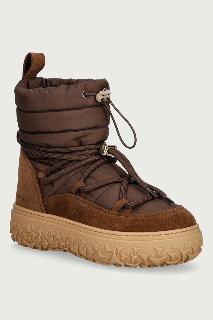 Inuikii Technical Suede śniegowce damskie brązowy 1001.010.0071.150