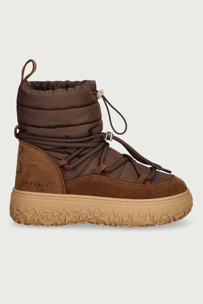 Inuikii Technical Suede śniegowce damskie 1001.010.0071.150 brązowy AW26