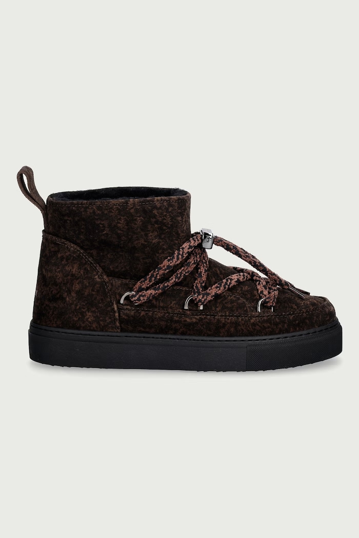 Inuikii Classic Low Camouflage damskie zamszowe 1001.001.0581.150 brązowy AW26
