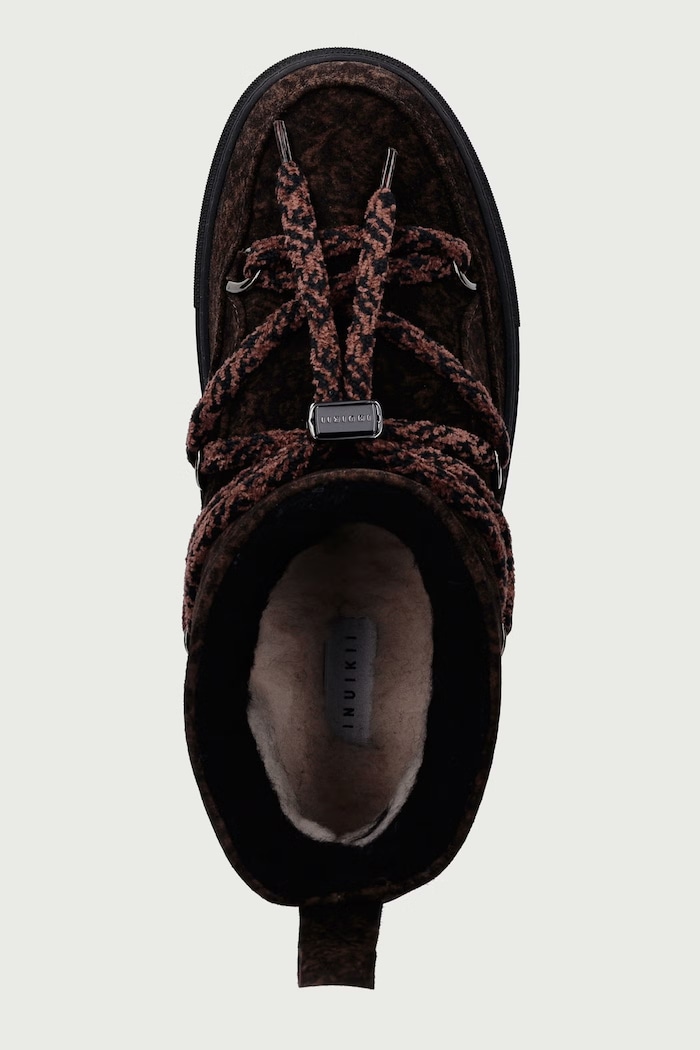 Classic Low Camouflage damskie zamszowe Inuikii 1001.001.0581.150 brązowy