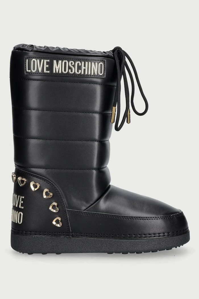 Love Moschino Śniegowce damskie JA24132G0PISG00B czarny AW26
