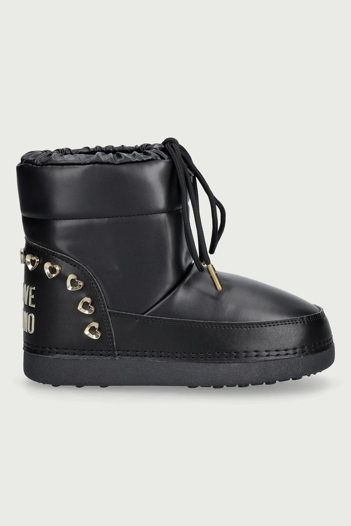 Love Moschino Śniegowce damskie JA24122G0PISG00A czarny AW26
