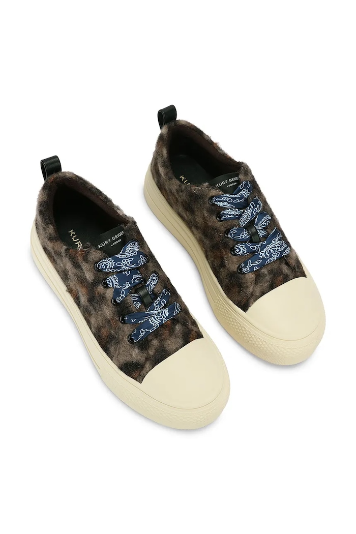 Kurt Geiger London Dollis Sneaker tenisówki damskie 6136632689 brązowy AW26