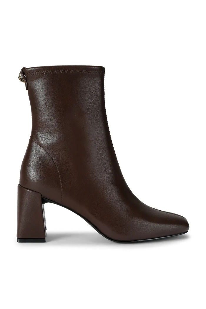 Kurt Geiger London Botki na wysokim obcasie damskie Grove Ankle Boot brązowy 6194831979