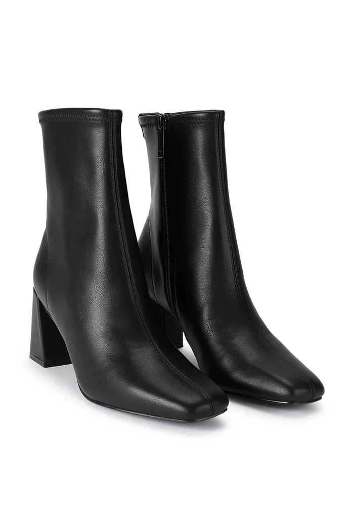 Kurt Geiger London Botki na słupku damskie Grove Ankle Boot 6194800979 czarny AW26