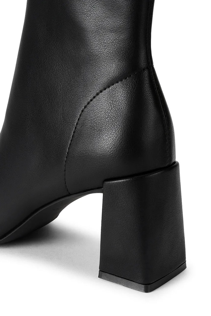 Botki na słupku damskie Grove Ankle Boot Kurt Geiger London 6194800979 czarny