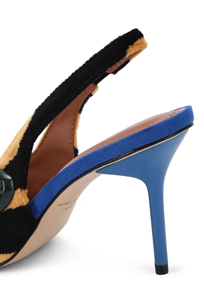 Obuwie Kurt Geiger London Szpilki Loulou Eagle Sling 6139999789 czarny