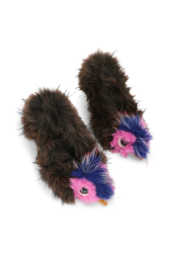 Kurt Geiger London Szpilki Mascot Court 6139739999 brązowy AW26