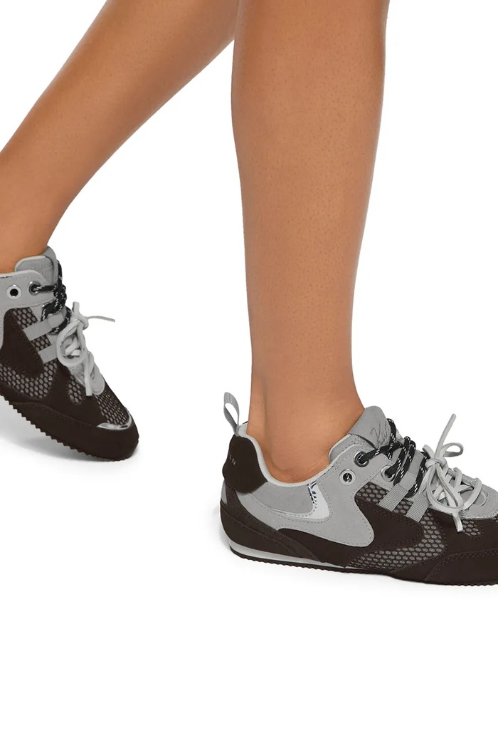 K Slim Runner sneakersy damskie Kurt Geiger London czarny 5991139029