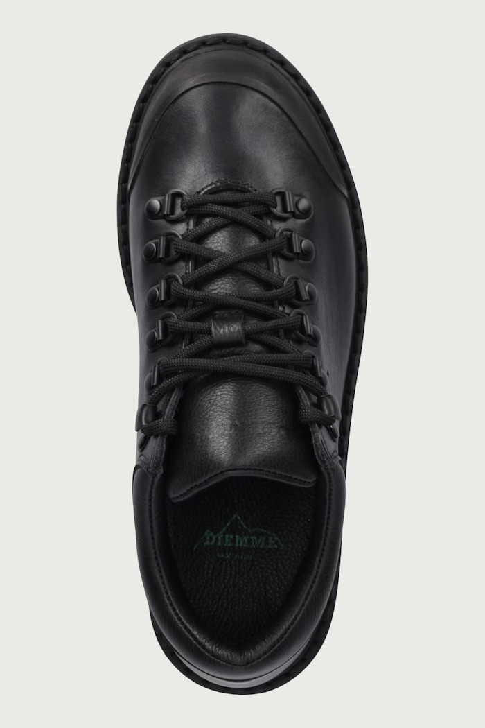 CORNARO półbuty damskie skórzane Diemme DI26FWCOW.F06L013BLK czarny