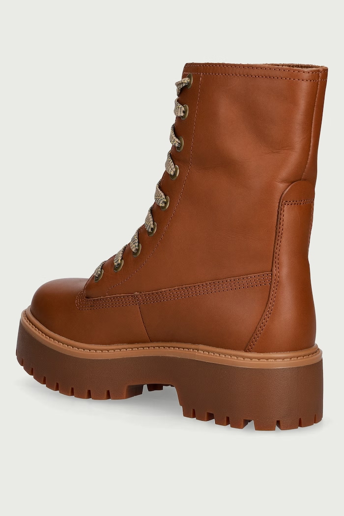 Παπούτσια Timberland Μποτάκια Γυναικεία δερμάτινα Stone Street TB0A5SAHEM61 καφέ