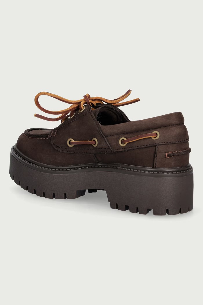 Παπούτσια Timberland Μοκασίνια Γυναικεία nubuck Stone Street TB0A2GVFW071 καφέ