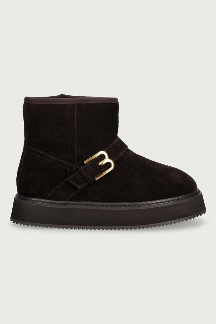 Baldinini Bokacsizma női velúr D7B741A1CROS.3080 barna AW26