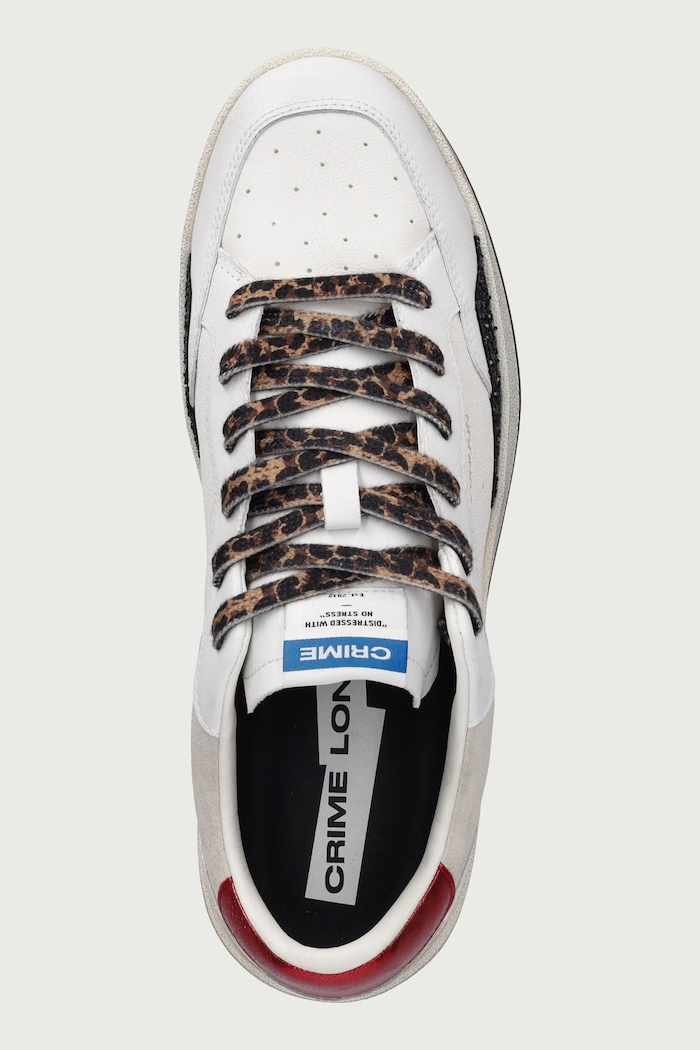 CHELSEA sneakersy damskie skórzane Crime London 25204AA8.10 biały