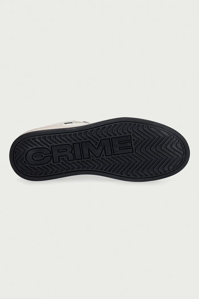 Crime London CHELSEA sneakersy damskie skórzane 25204AA8.10 biały