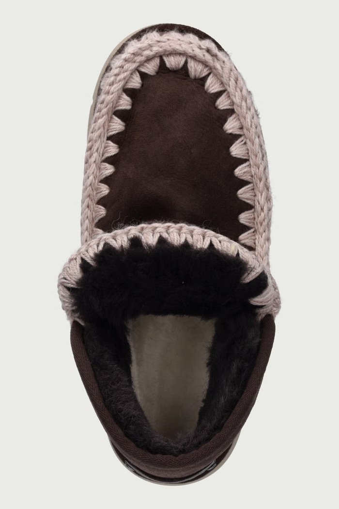 Bounce Welt Sneaker Suede snehule dámske semišové Mou MU.FW751000A.MOCHA hnedá