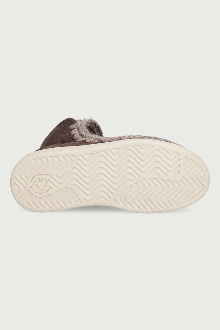 New Eskimo Sneaker Suede Lettr snehule dámske semišové Mou hnedá MU.FW741001A.BRPEP