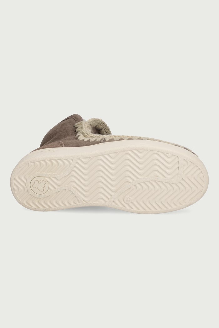 New Eskimo Sneaker Suede śniegowce damskie zamszowe Mou beżowy MU.FW741000A.ELGRY