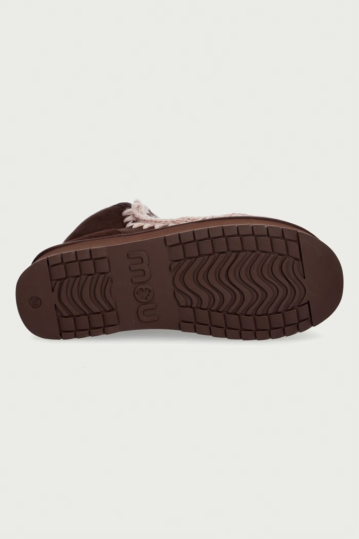 Mini Eskimo Platform Boot snehule dámske semišové Mou hnedá MU.FW681000A.MOCHA
