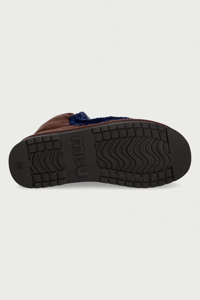 Mini Eskimo Platform Boot μπότες χιονιού Γυναικείες σουέτ Mou καφέ MU.FW681000A.BRPNAV