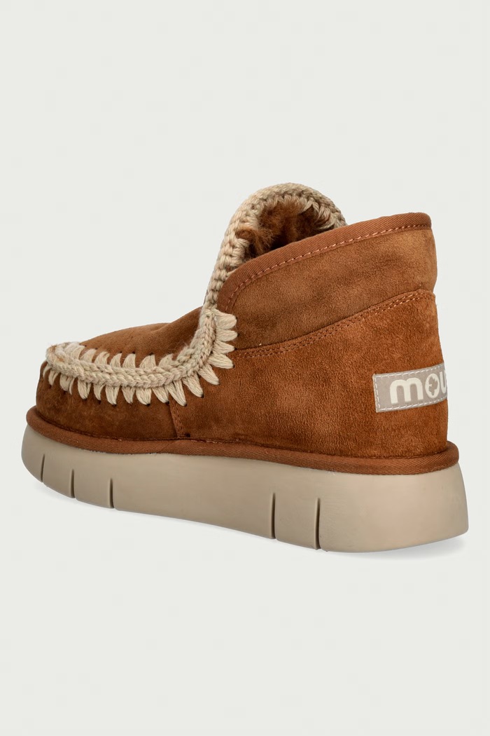 Παπούτσια Mou Eskimo Bounce Sneaker μπότες χιονιού Γυναικείες σουέτ MU.FW531009A.COG καφέ