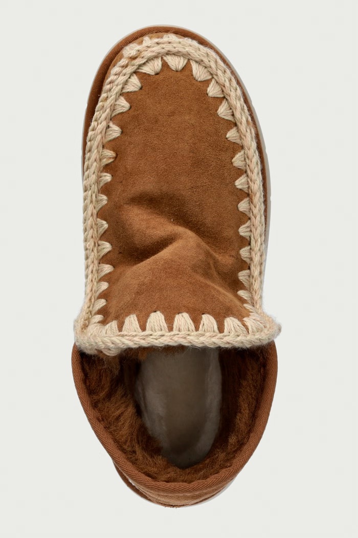 Eskimo Bounce Sneaker μπότες χιονιού Γυναικείες σουέτ Mou MU.FW531009A.COG καφέ