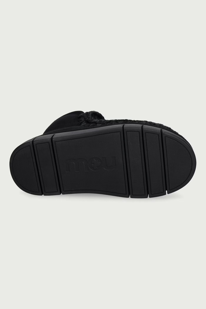 Eskimo Bounce Sneaker snežni čevlji ženski semišasti Mou črna MU.FW531009A.BKBK