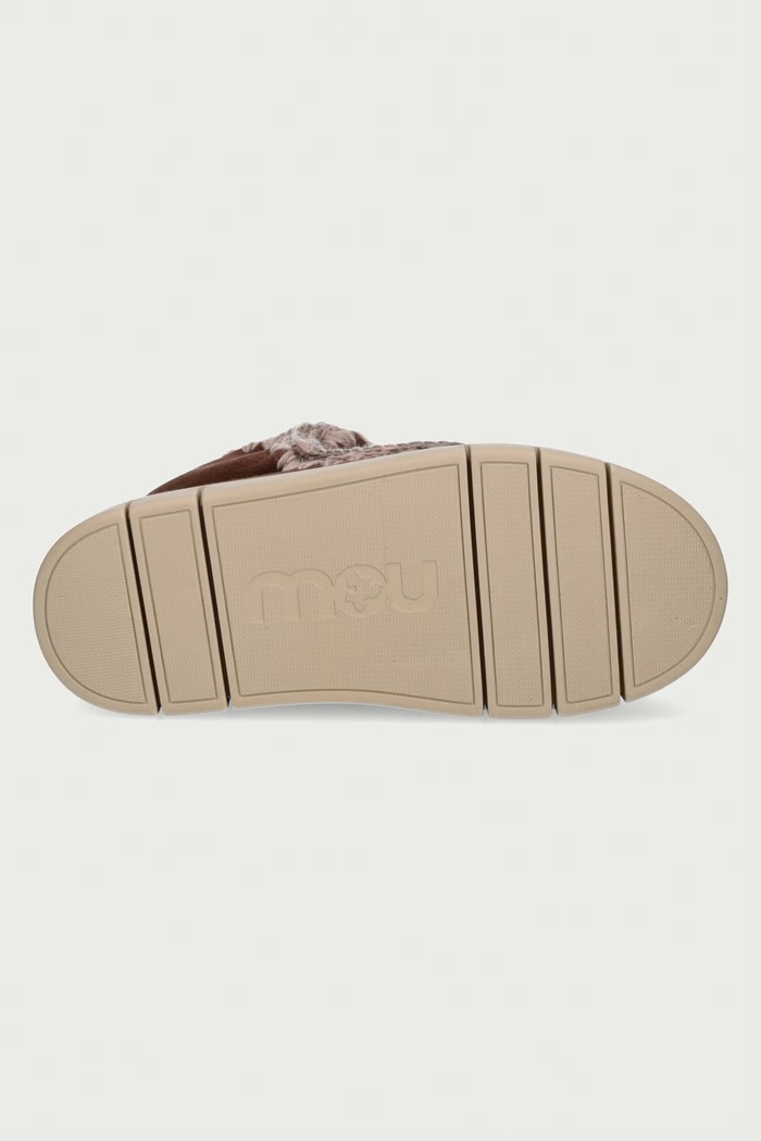 Eskimo 18 Bounce μπότες χιονιού Γυναικείες σουέτ Mou καφέ MU.FW531002A.BRPEP
