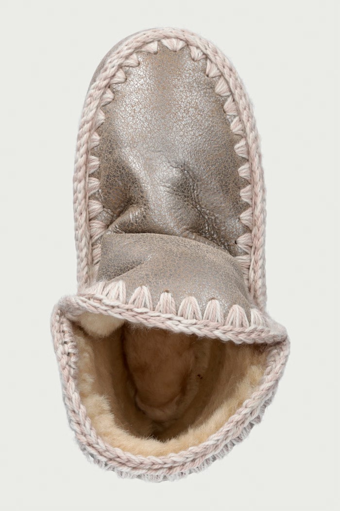 Eskimo 18 μπότες χιονιού Γυναικείες σουέτ Mou MU.FW101001B.STME γκρί