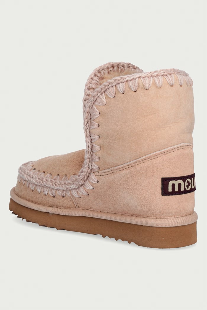 Обувки Mou Eskimo 18 апрески дамски от велур MU.FW101001A.ROBE бежов