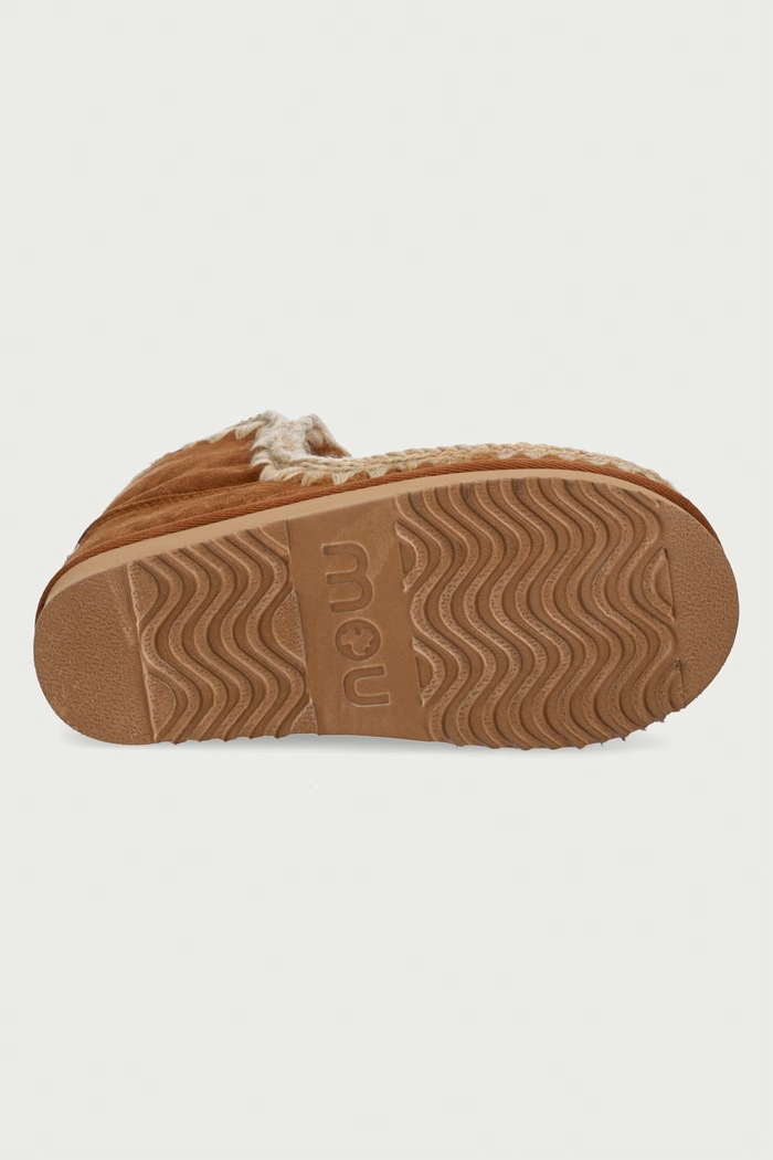 Eskimo 18 μπότες χιονιού Γυναικείες σουέτ Mou καφέ MU.FW101001A.COG