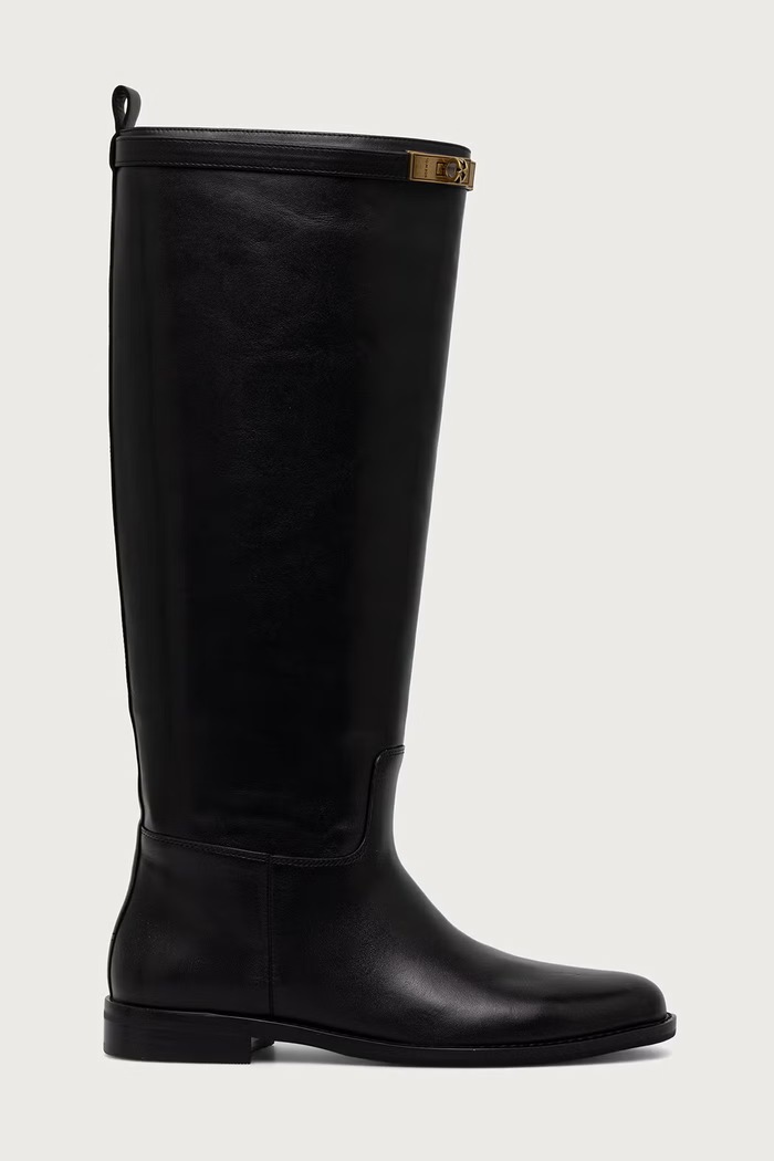 Nokwol Čižmy dámske kožené Vera Black Leather Vera.Black.Leather čierna AW26