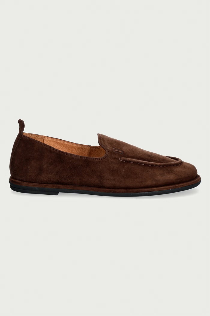 Nokwol Mokasíny dámske semišové Rumi Chocolate Suede Rumi.Chocolate.Suede hnedá AW26