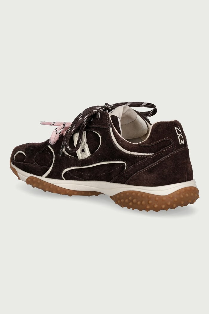 Παπούτσια Nokwol Neo Brown Suede sneakers γυναικεία σουέτ Neo.Brown.Suede καφέ