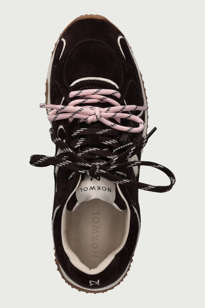 Neo Brown Suede sneakers γυναικεία σουέτ Nokwol Neo.Brown.Suede καφέ