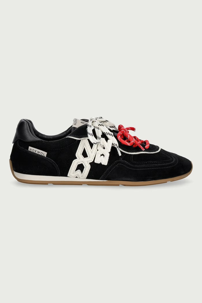 Nokwol Method Black Suede sneakers γυναικεία σουέτ Method.Black.Suede μαύρο AW26