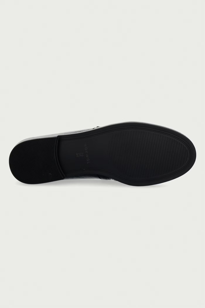 Μοκασίνια Γυναικεία δερμάτινα Haven Black Athena Nokwol μαύρο Haven.Black.Athena